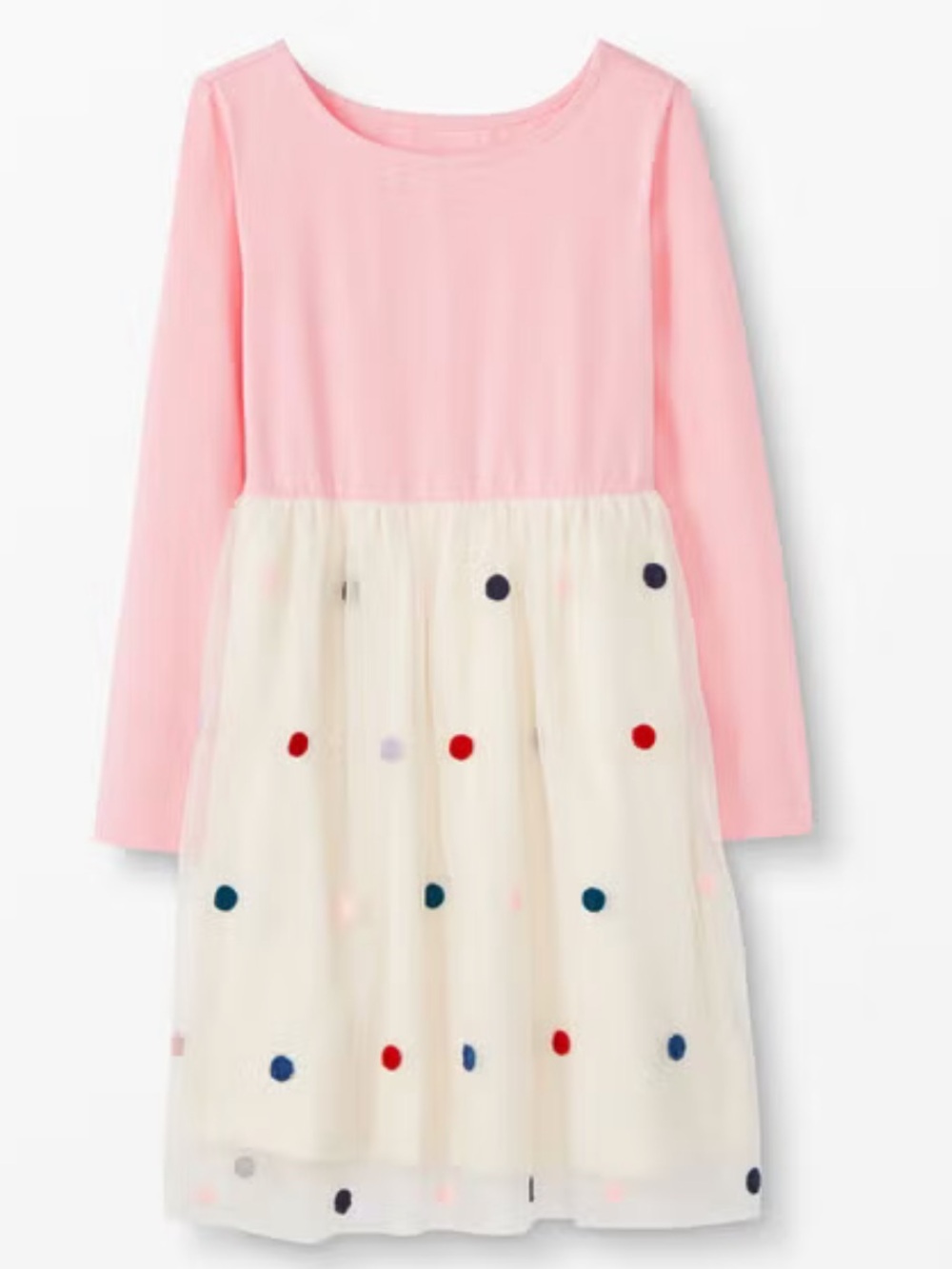 Hanna Andersson Sprinkle Dress In Soft Tulle Size 4